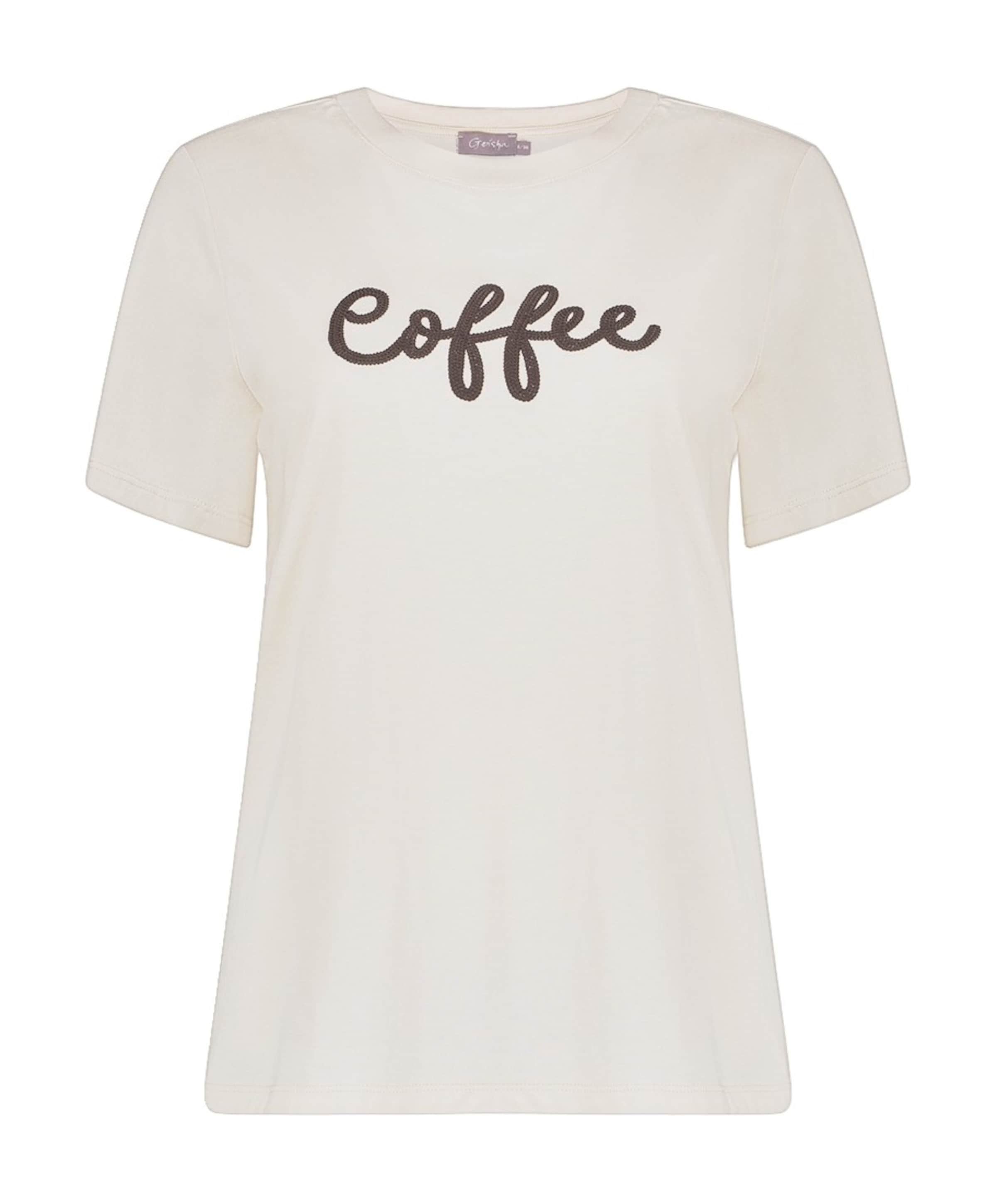 Dames T-shirt beige