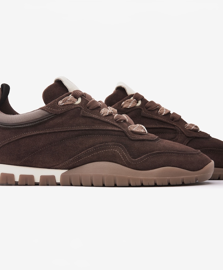 Frenkie Aaron heren sneakers bruin