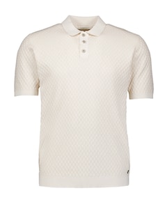 Heren polo beige