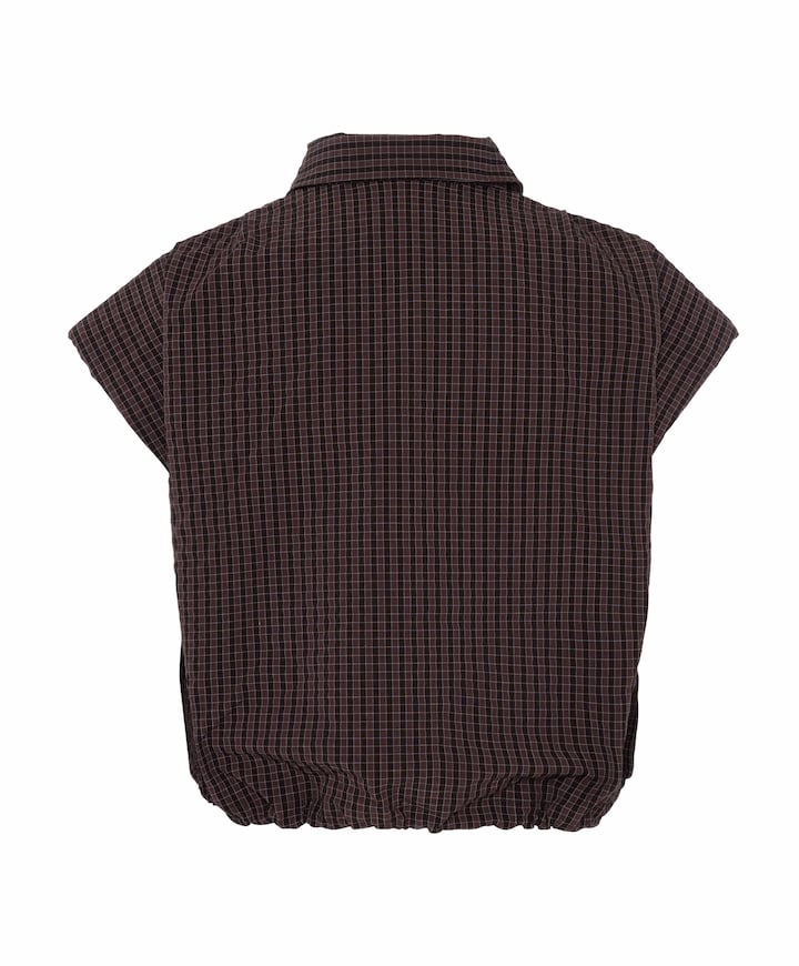 Dames blouse bruin