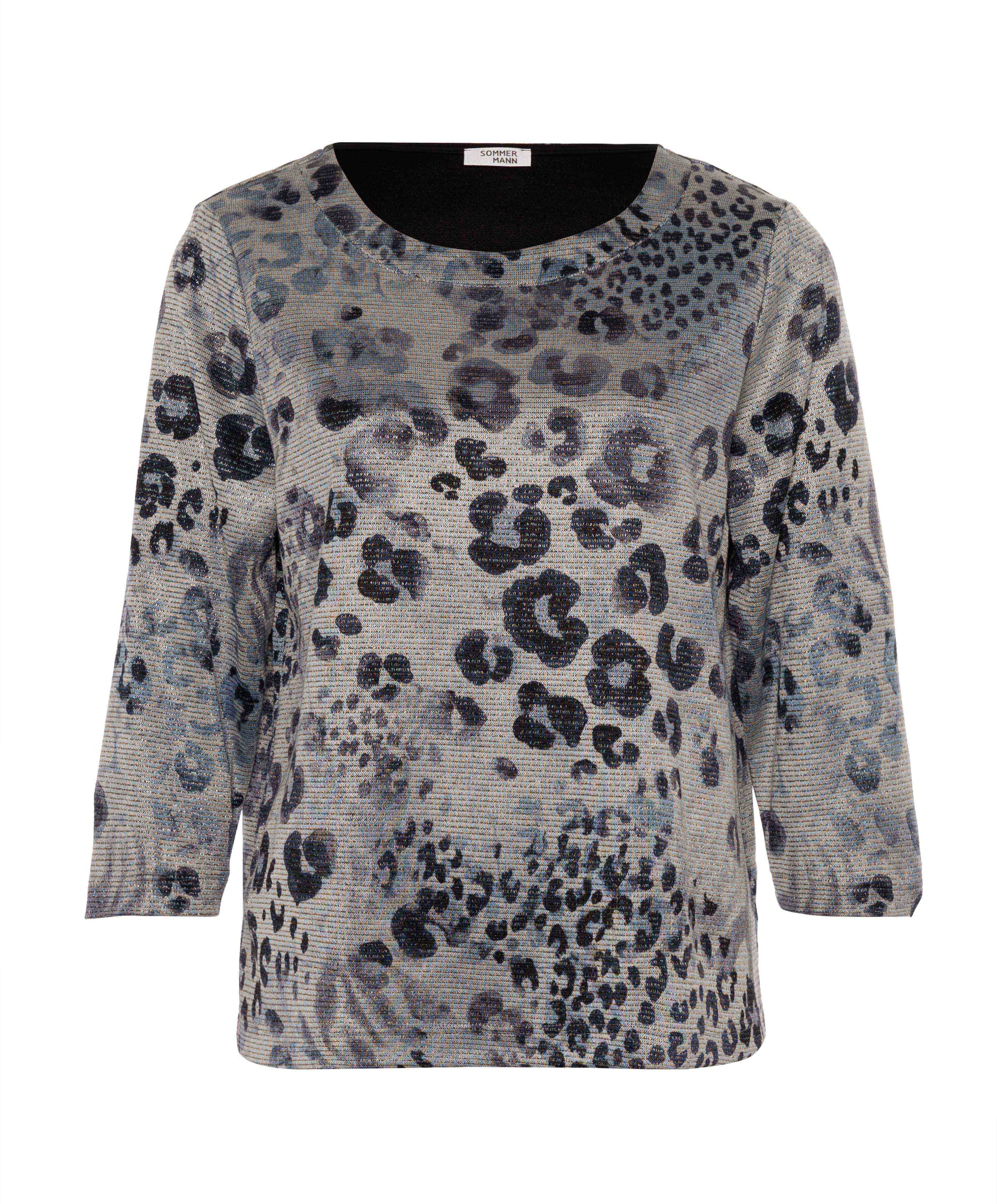 Dames longsleeve blauw
