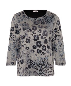 Dames longsleeve blauw