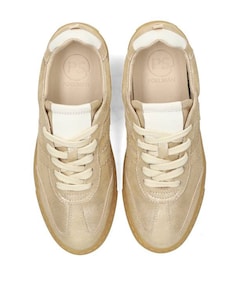 Silk dames sneakers goud