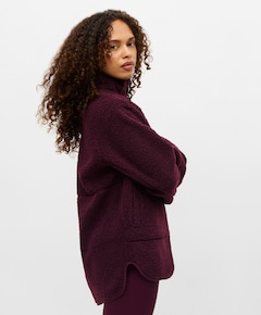 Dames vest bordeaux