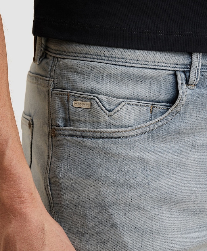 V12 RIDER SUMMER LIGHT INDI heren korte broek blauw