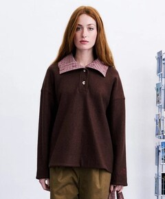 Dames trui bruin