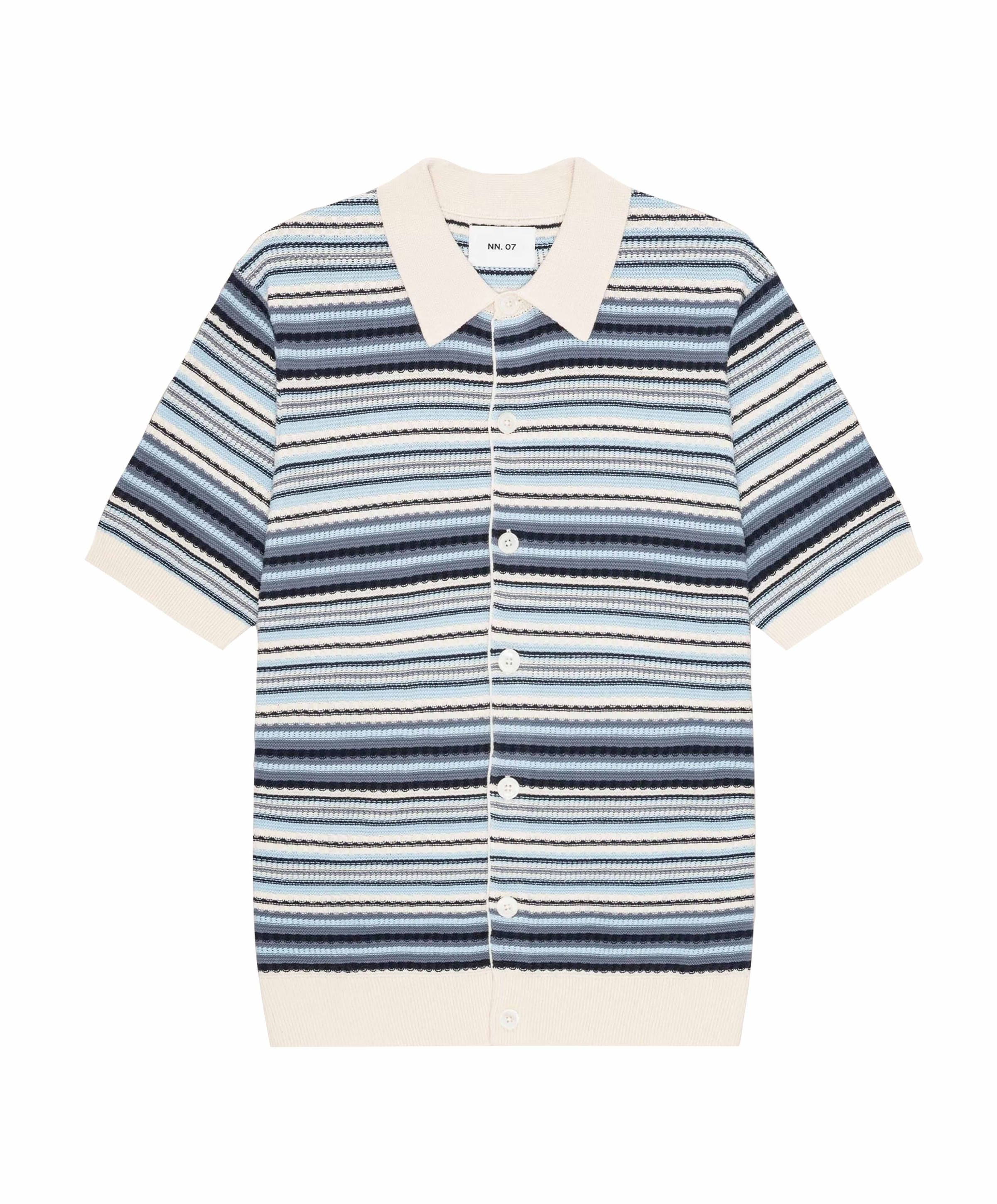 Heren polo blauw