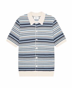 Heren polo blauw