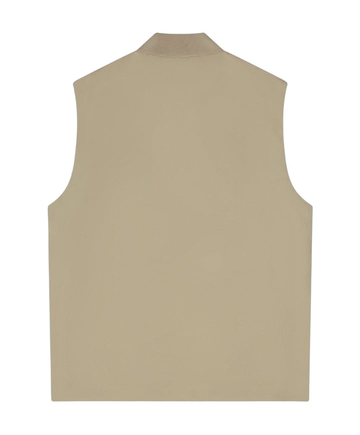 Heren bodywarmer beige