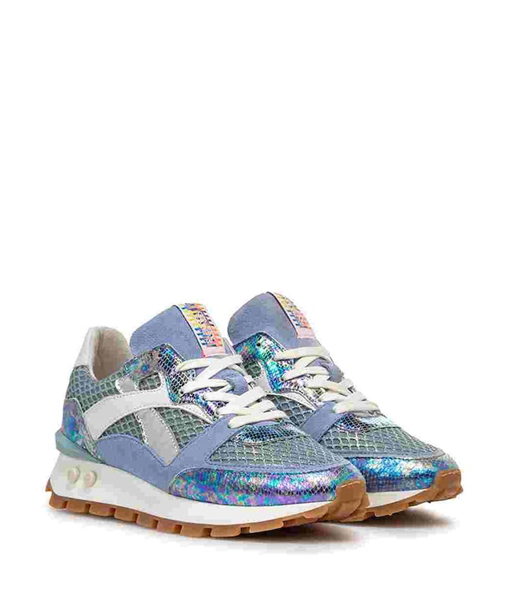 dames sneakers blauw