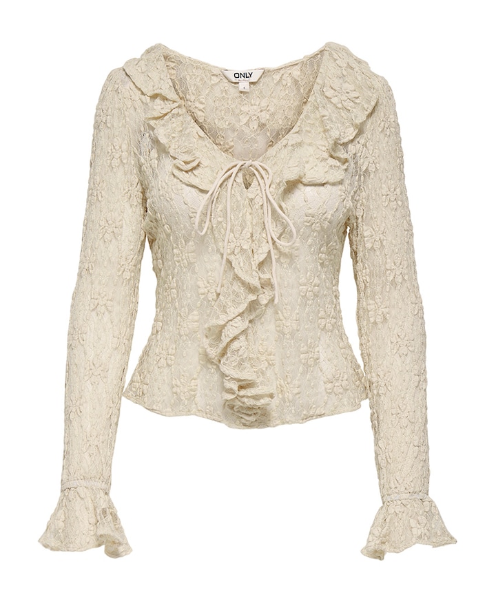 Dames blouse ecru