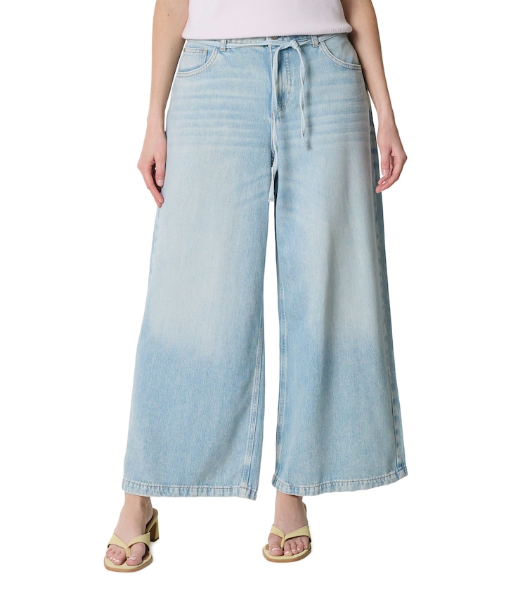 Meddy loose dames jeans blauw