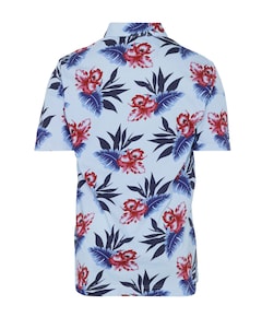 Heren polo blauw