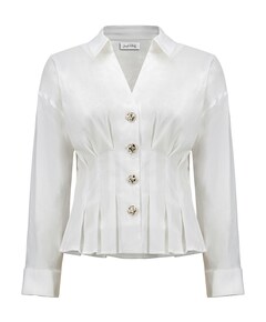 Dames blouse wit