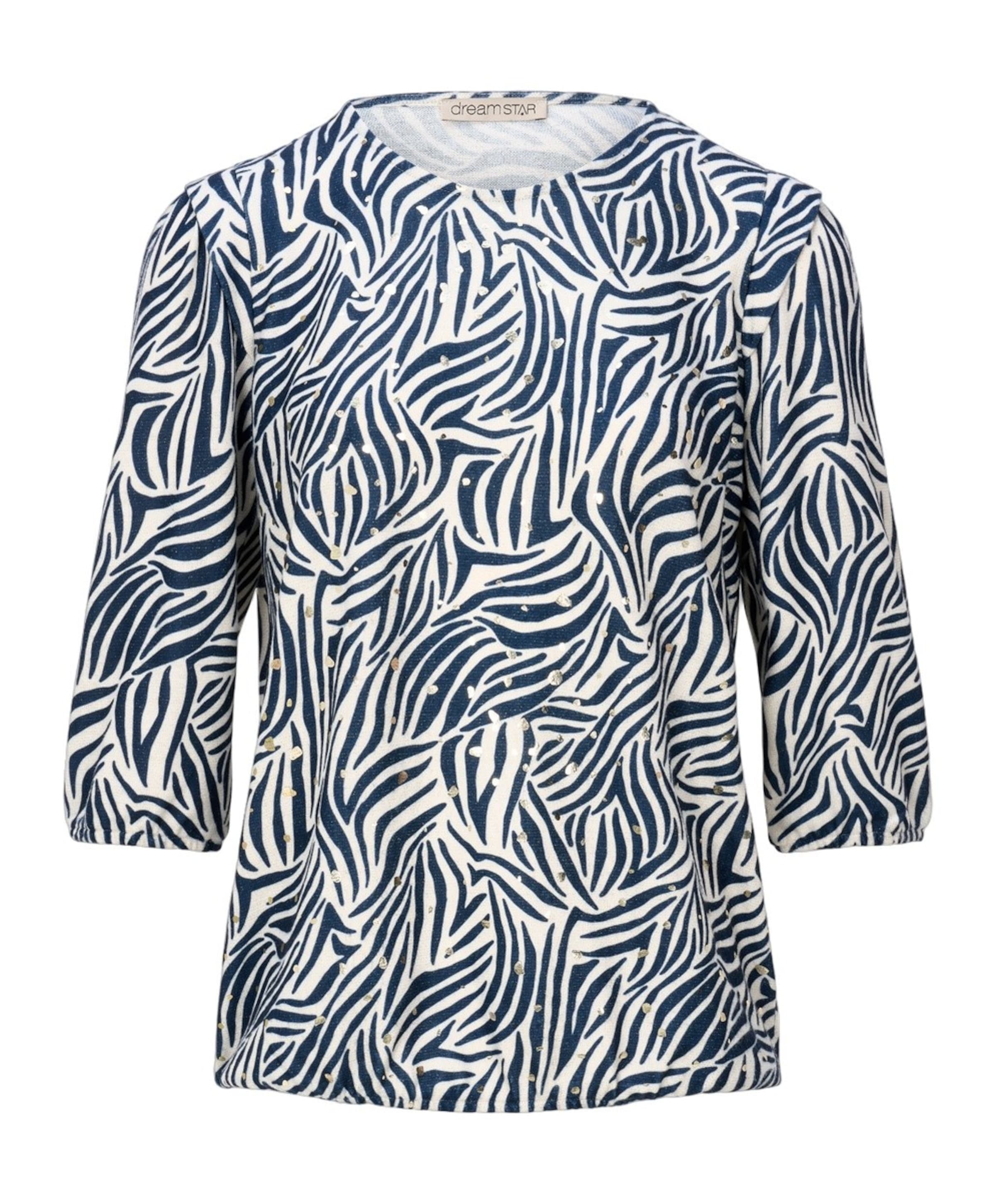 Dames longsleeve blauw