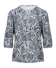 Dames longsleeve blauw