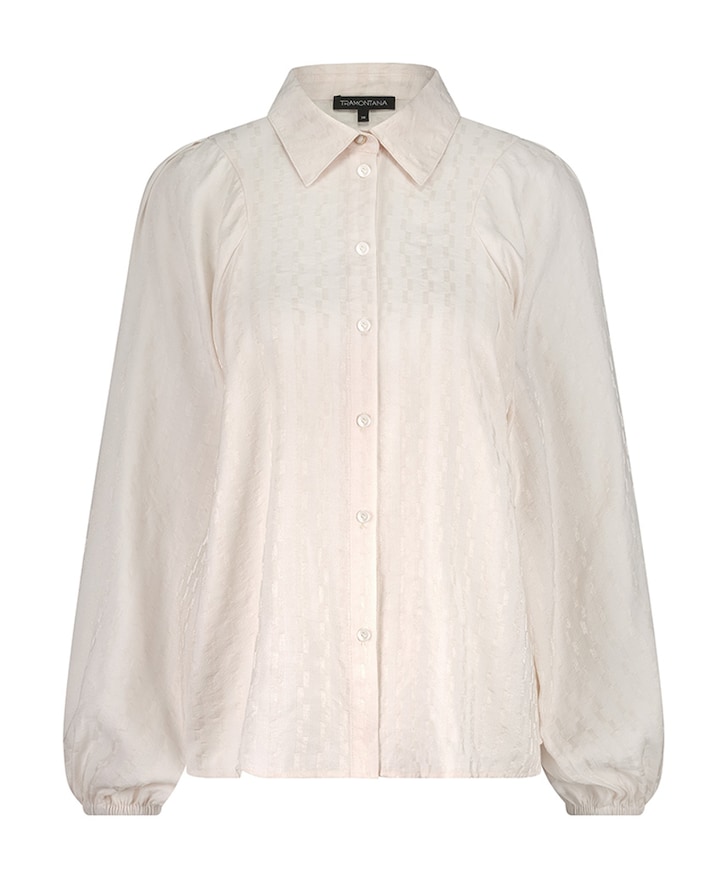 Dames blouse beige
