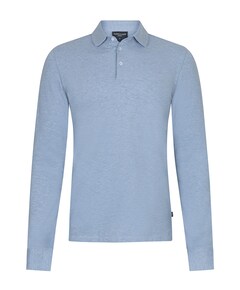 Heren polo blauw