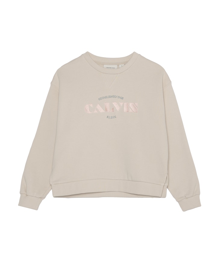 Meisjes sweater ecru