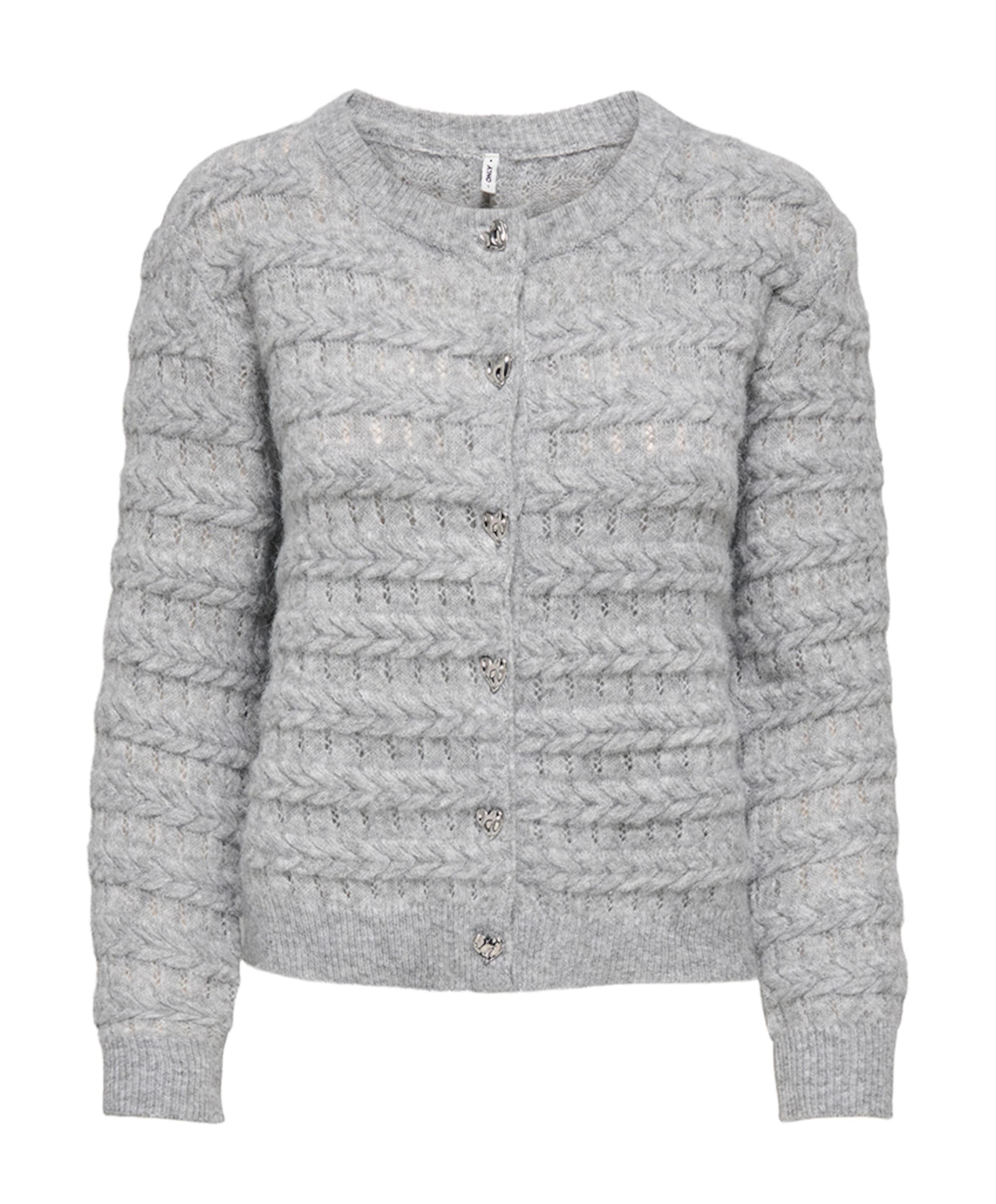 Dames vest grijs