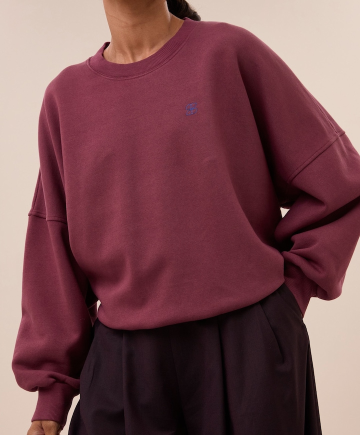 Dames sweater bordeaux