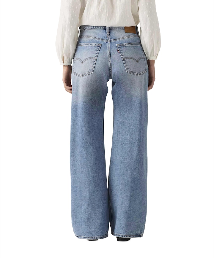 LOOSE BOOT EASY DAYS dames jeans blauw
