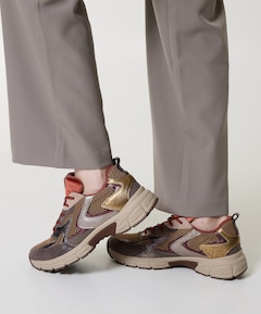 dames sneakers beige