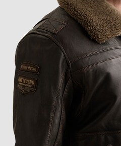 Heren jas bruin