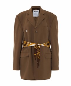 Dames blazer bruin