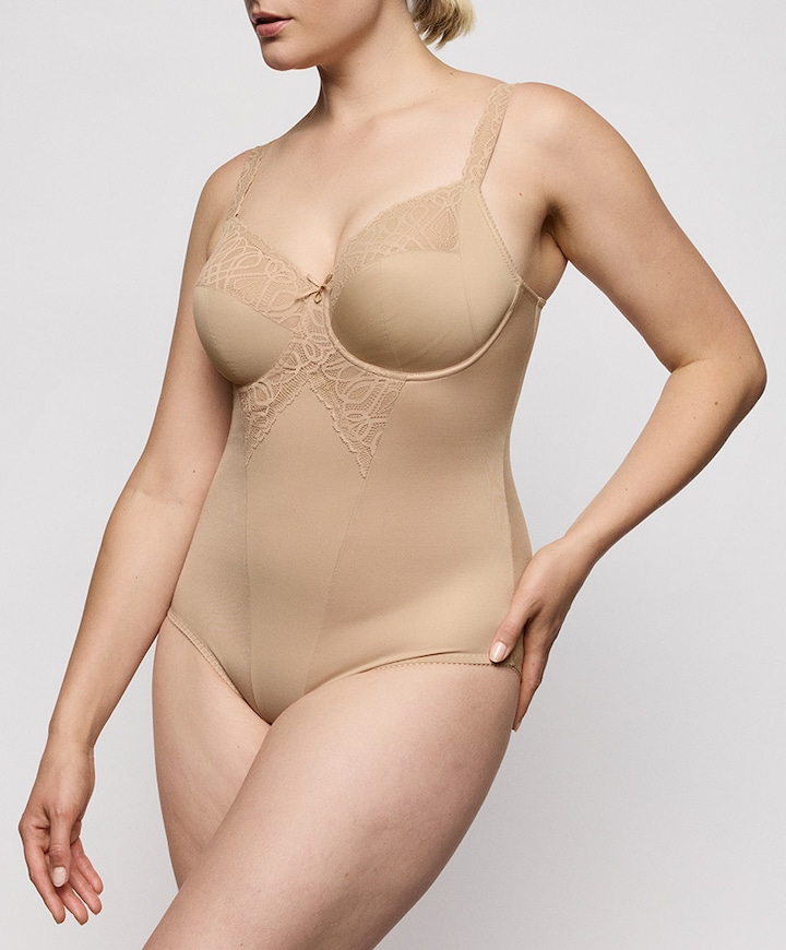 Dames body beige