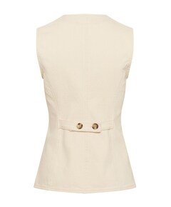 Gilet ecru