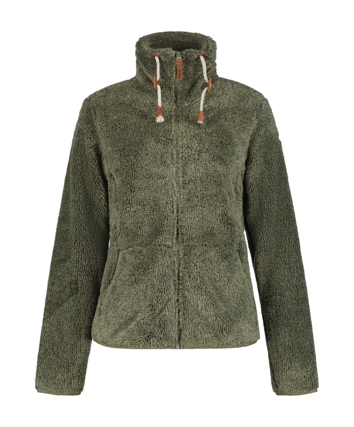 Dames vest groen