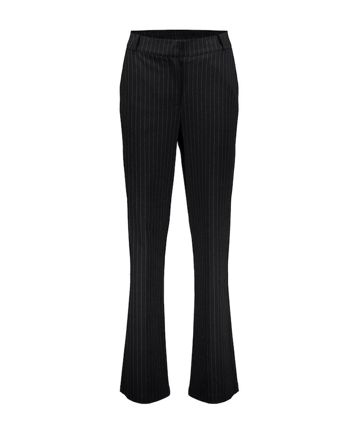 Stripe broek zwart