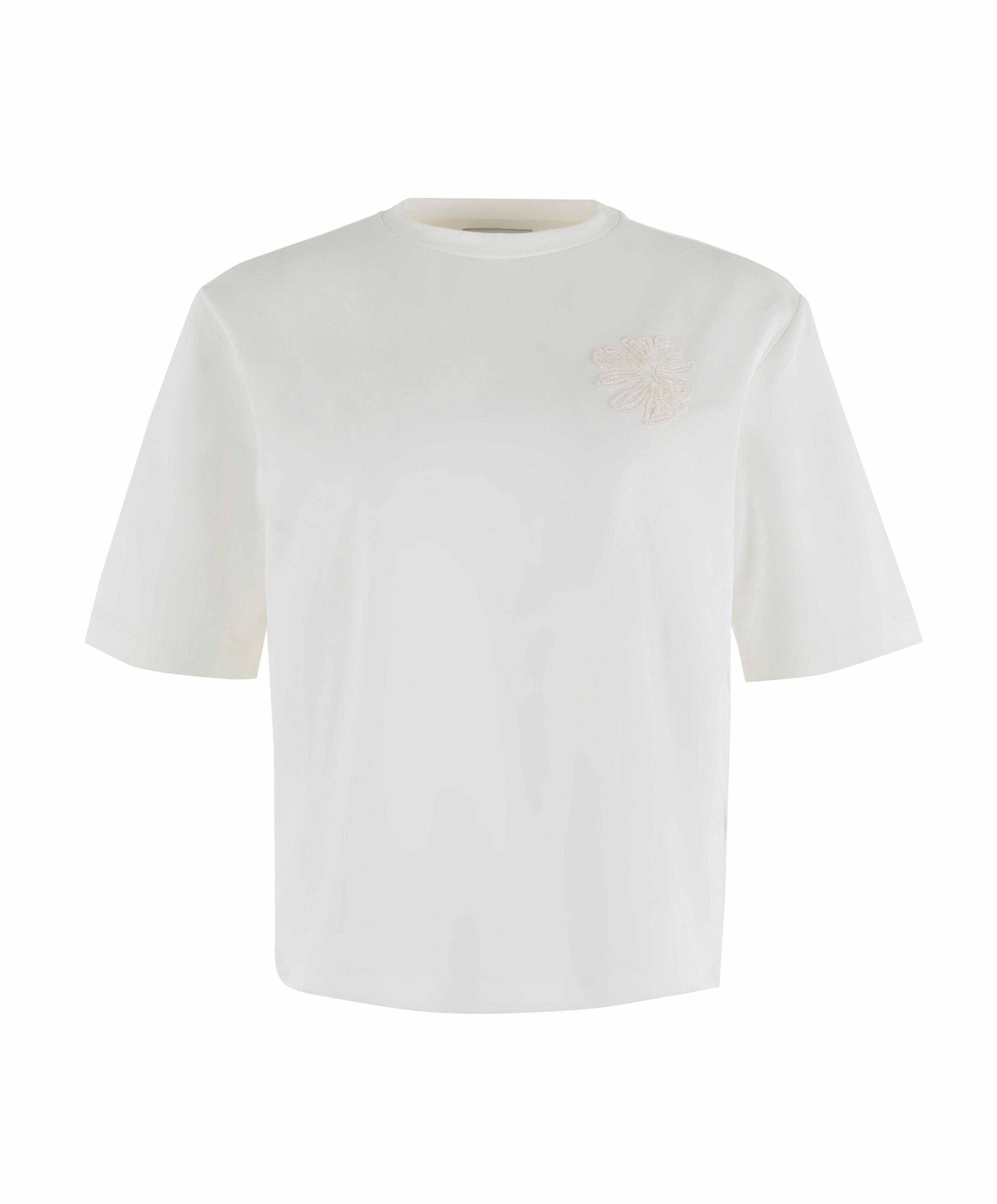 Dames t-shirt ecru