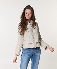 Dames jas beige