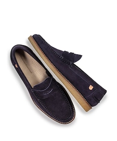 heren instappers blauw