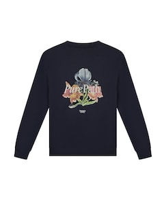 Heren sweater blauw