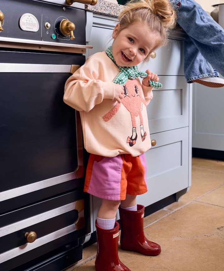 Meisjes sweater roze