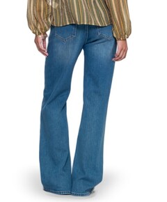 Flare dames jeans blauw