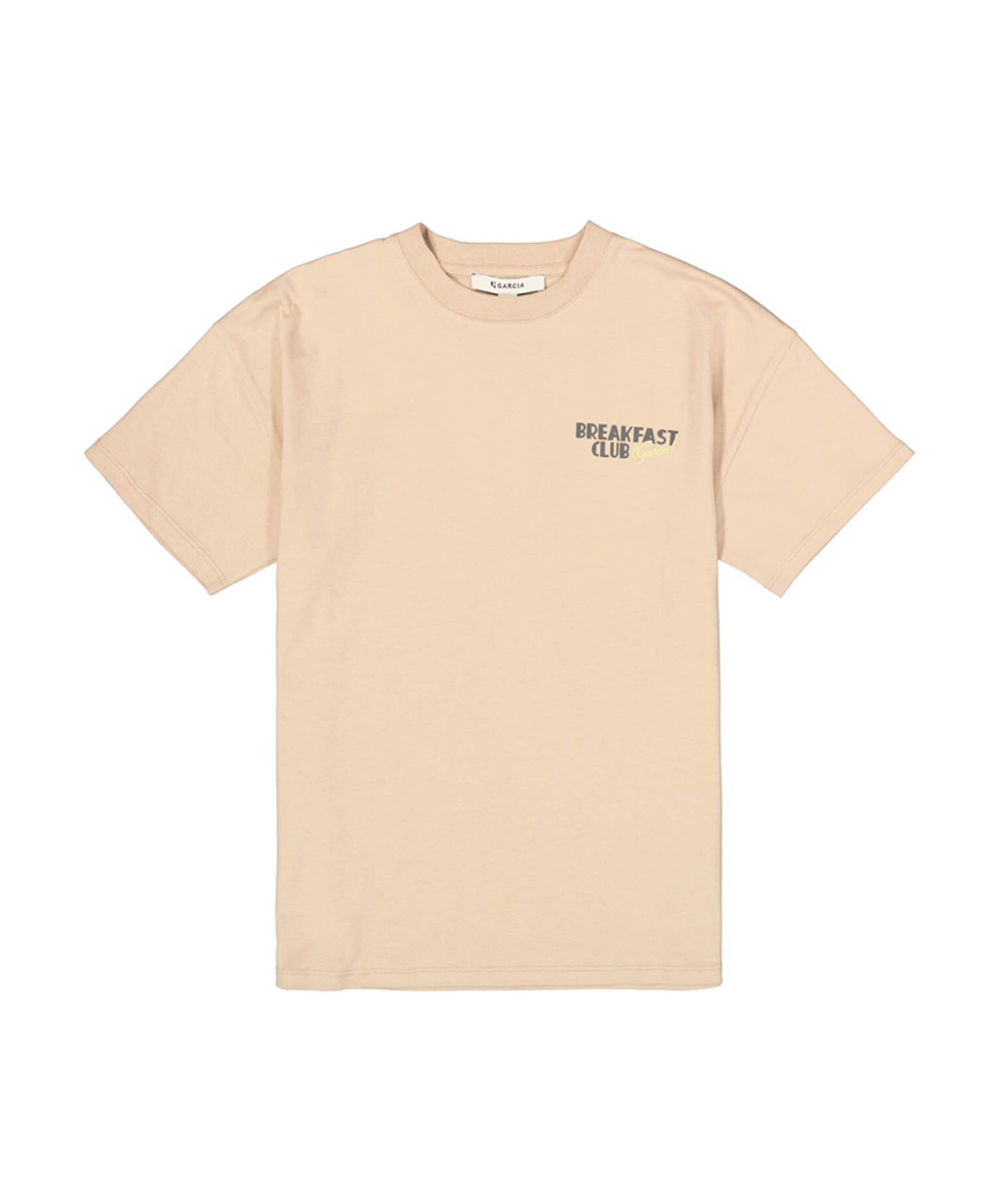 Meisjes t-shirt beige