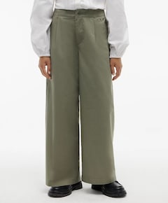 WIDE LEG PANTS meisjes broek groen