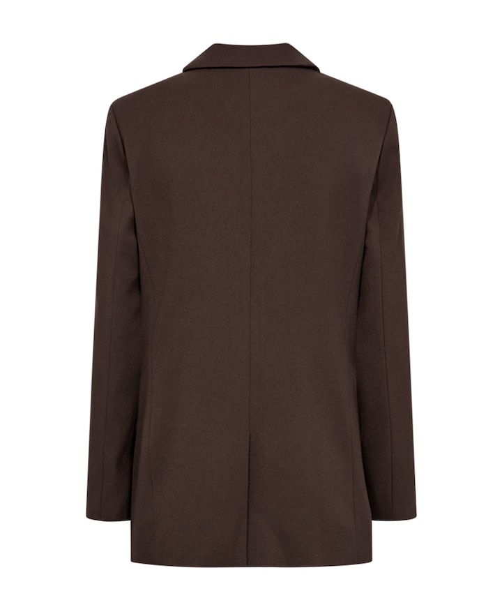 Dames blazer bruin