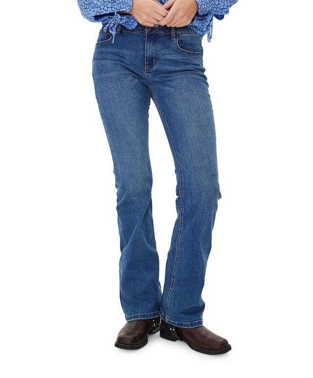 FQHarlow-je-kick jeans blauw
