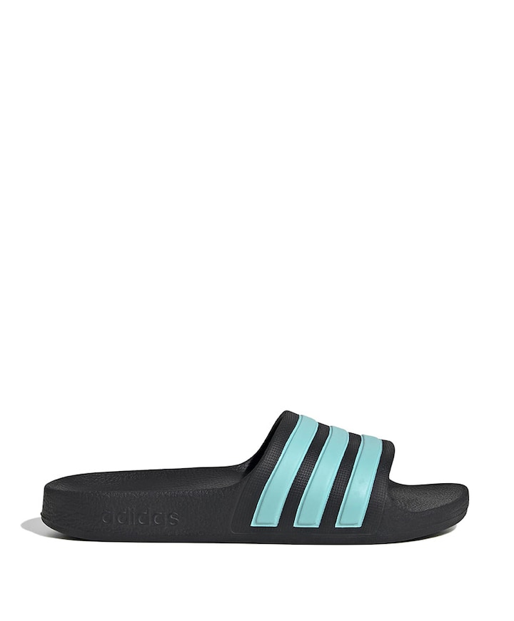 ADILETTE AQUA K jongens badslipper zwart
