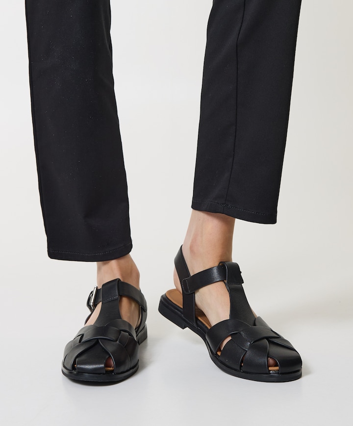 Daniela dames sandalen zwart