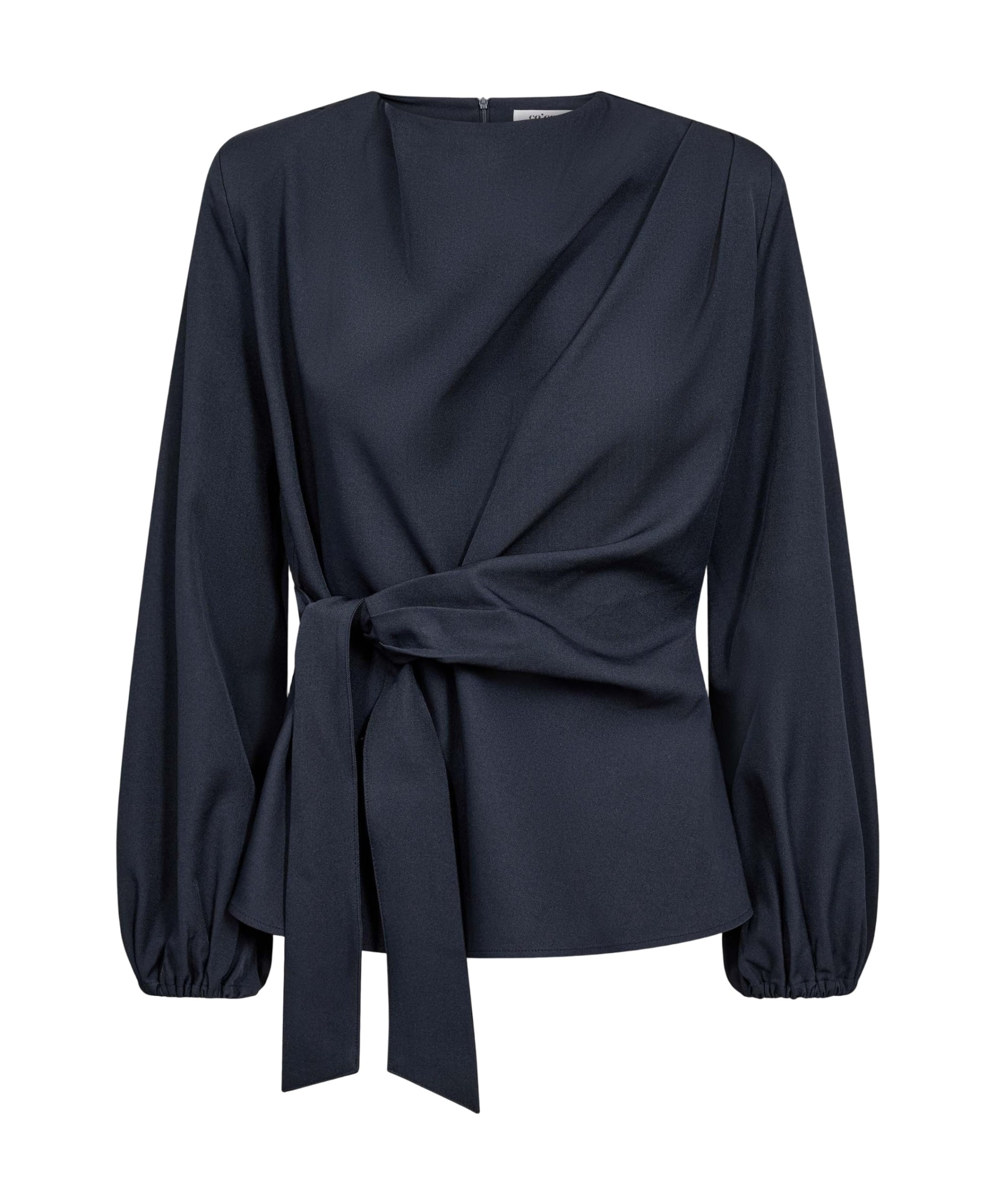 Dames blouse blauw
