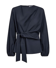 Dames blouse blauw
