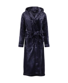 Dames ochtendjas blauw