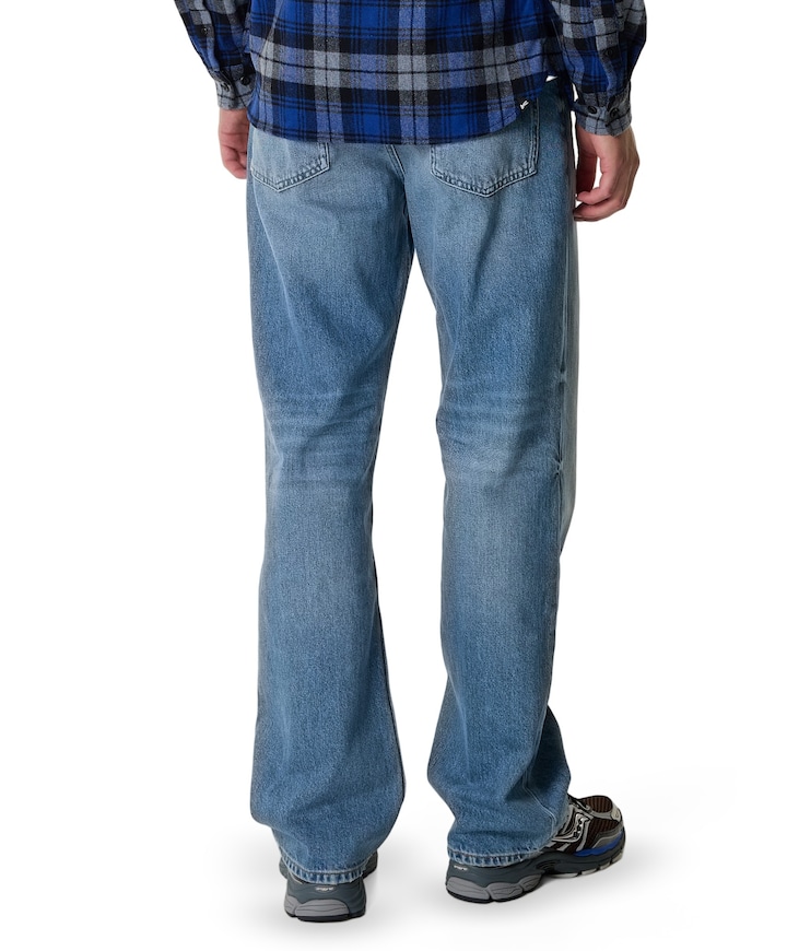 Franklin straight heren jeans blauw