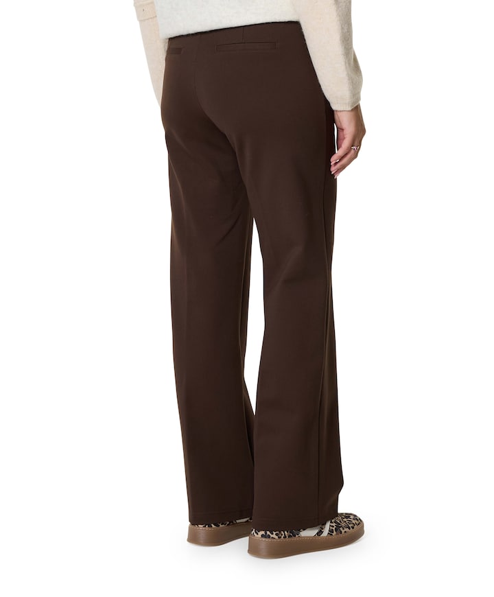 Colette Punta Zippers pantalon bruin